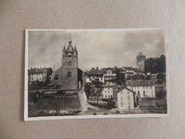 Carte Karte Orbe VD Waadt L`Eglise 1930